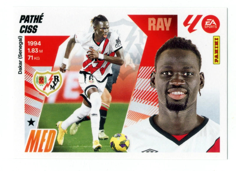 Pathé Ciss - Rayo Vallecano - Panini Liga Este  - 2025 - 2026 - #011 - Básico