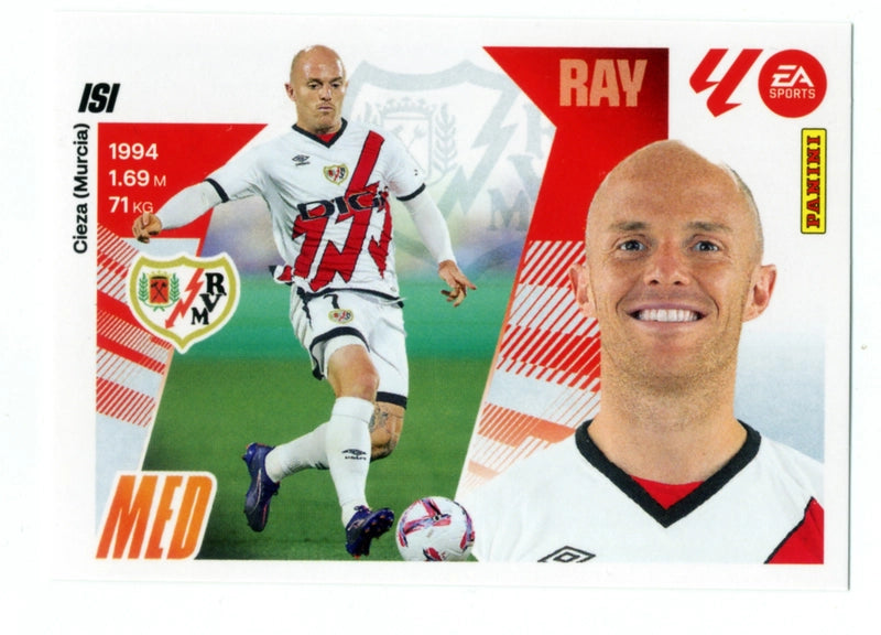 Isi - Rayo Vallecano - Panini Liga Este  - 2025 - 2026 - #014 - Básico