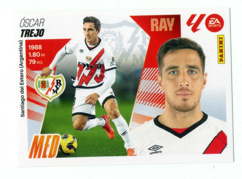 Trejo - Rayo Vallecano - Panini Liga Este  - 2025 - 2026 - #15B - Básico