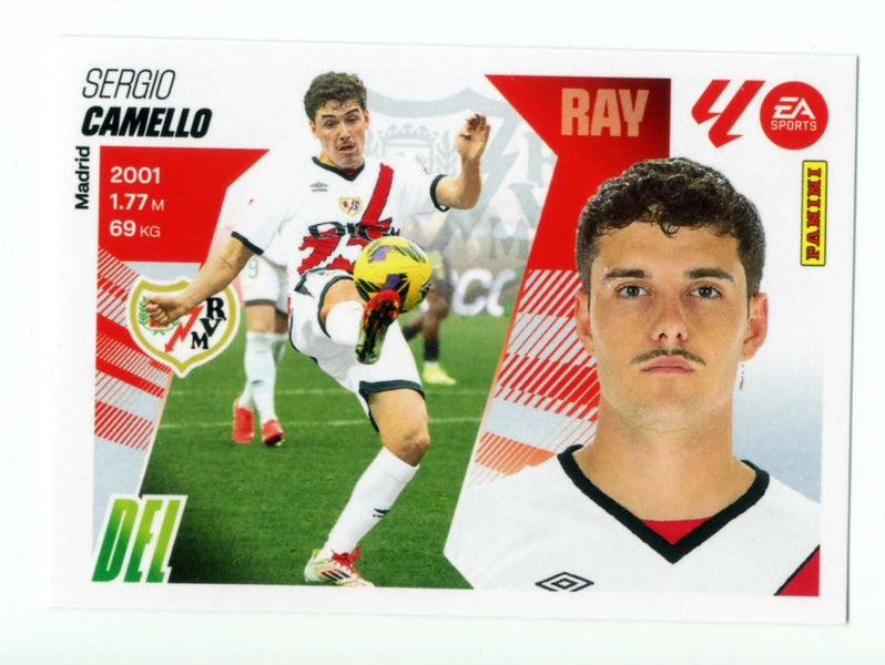 Camello - Rayo Vallecano - Panini Liga Este  - 2025 - 2026 - #017 - Básico