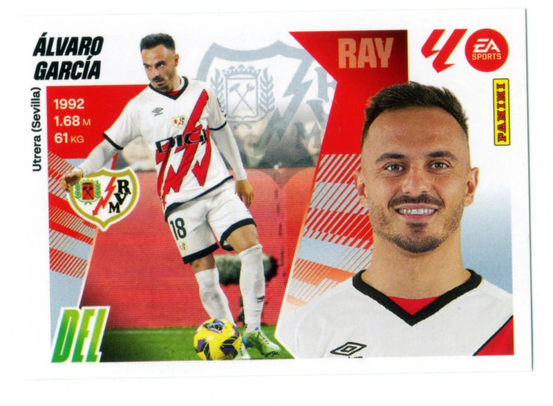 Álvaro García - Rayo Vallecano - Panini Liga Este  - 2025 - 2026 - #019 - Básico