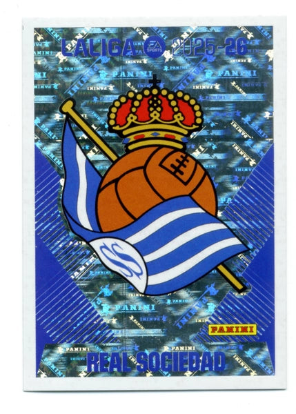 Escudo - Real Sociedad - Panini Liga Este  - 2025 - 2026 - #001 - Básico