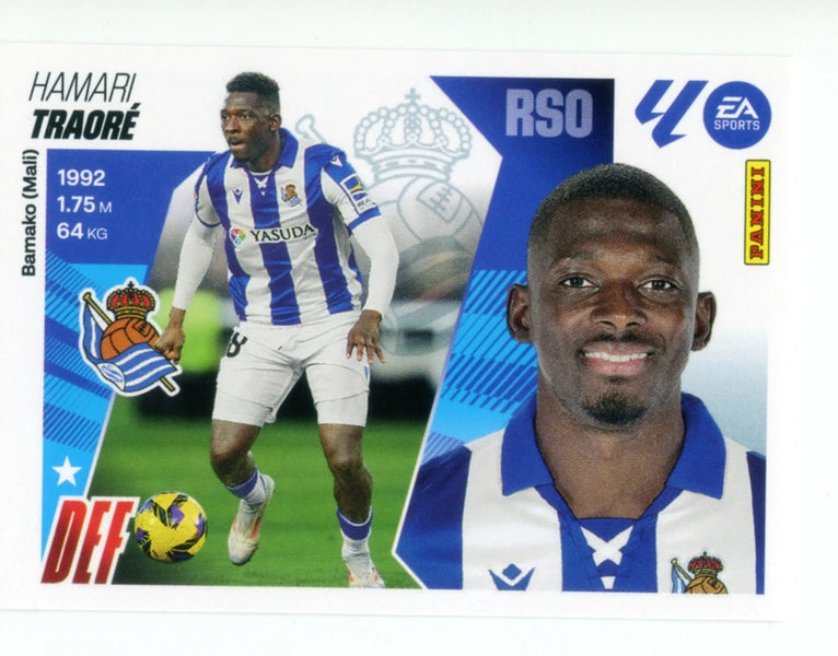 Traoré - Real Sociedad - Panini Liga Este  - 2025 - 2026 - #05B - Básico