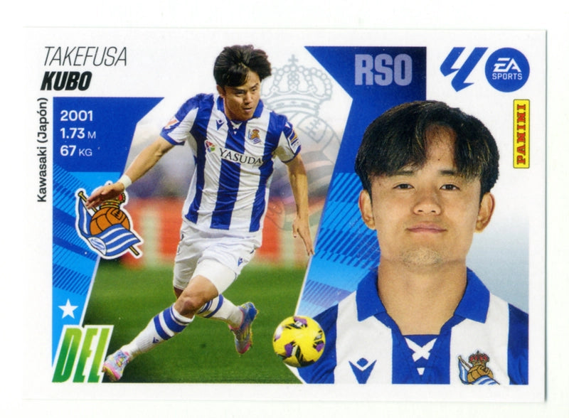 Kubo - Real Sociedad - Panini Liga Este - 2025 - 2026 - #016 - Básico