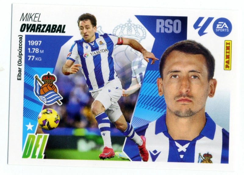 【ELパッチ付】REAL SOCIEDAD 20-21　オーセンティック Soccer Trading Card-Oyarzábal-Real Sociedad-Panini La Liga 2025