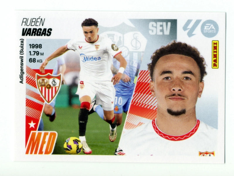 Vargas - Sevilla FC - Panini Liga Este - 2025 - 2026 - #014 - Básico