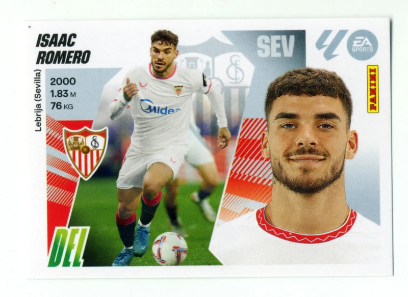 Isaac Romero - Sevilla FC - Panini Liga Este - 2025 - 2026 - #019 - Básico