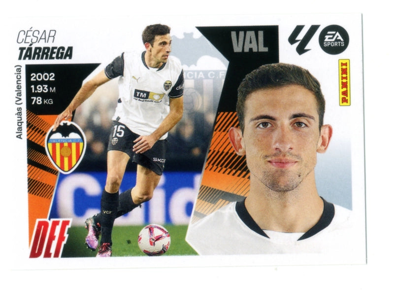 Tárrega - Valencia CF - Panini Liga Este - 2025 - 2026 - #008 - Básico