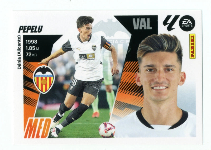 Pepelu - Valencia CF - Panini Liga Este - 2025 - 2026 - #013 - Básico