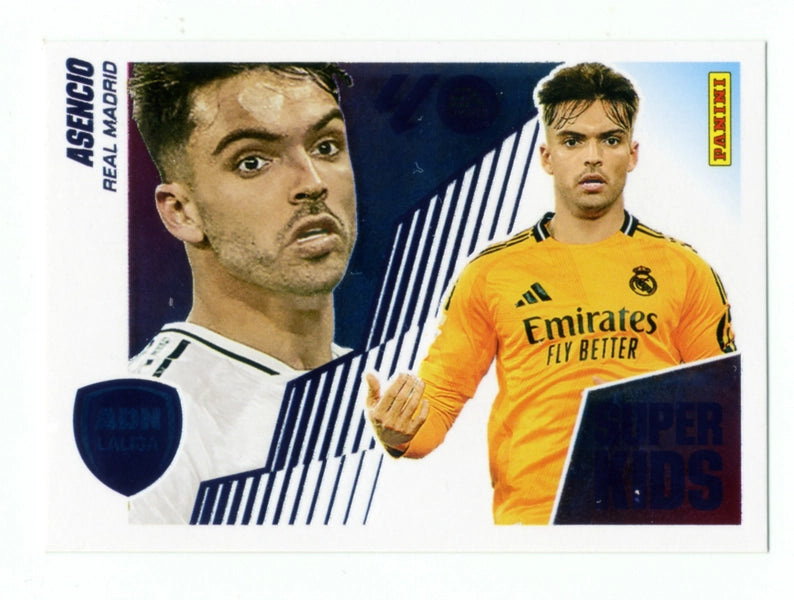 Asencio - Real Madrid - Panini Liga Este - 2025 - 2026 - #001 - Súper Kids