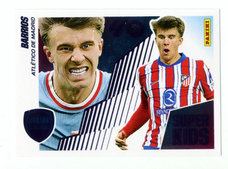 Barrios - Atlético de Madrid - Panini Liga Este - 2025 - 2026 - #003 - Súper Kids