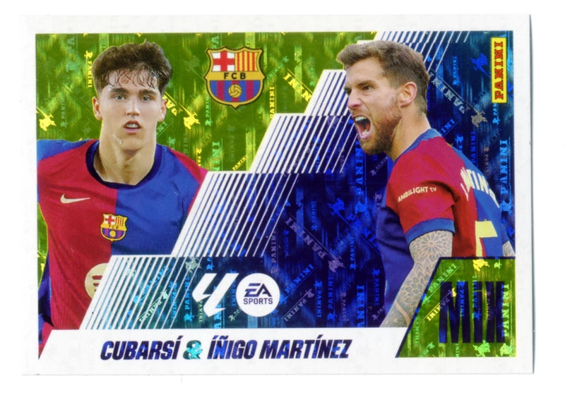 Cubarsí / Íñigo Martínez - FC Barcelona - Panini Liga Este  - 2025 - 2026 - #004 - Mix
