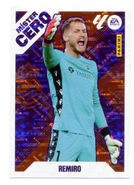 Remiro - Real Sociedad - Panini Liga Este  - 2025 - 2026 - #010 - Míster Cero