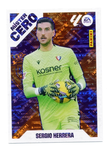 Sergio Herrera - CA Osasuna - Panini Liga Este  - 2025 - 2026 - #011 - Míster Cero