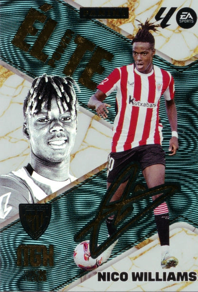 Nico Williams – Megacracks La Liga 2025-26 – P13 - Élite Power - Autógrafo