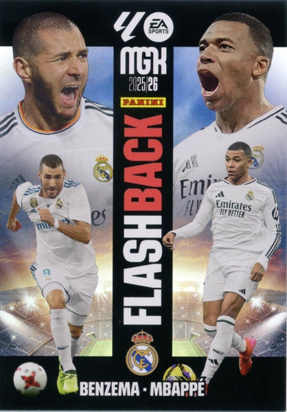 Benzema - Mbappé – Megacracks La Liga 2025-26 – #425 - Flash Back