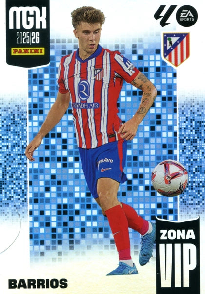 Barrios  -  Atlético de Madrid - Panini Megacracks - 2025-2026 - #389 - Zona Vip