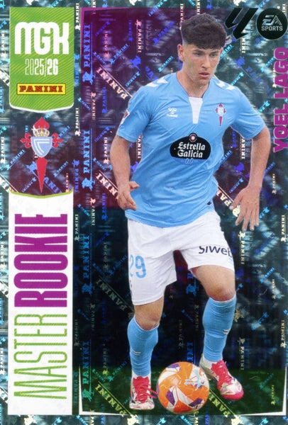 Yoel Lago  -  RC Celta  - Panini Megacracks - 2025-2026 - #423 - Master Rookie