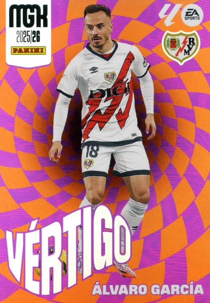 Álvaro Garcia  -  Rayo Vallecano - Panini Megacracks - 2025-2026 - #379 - Vértigo
