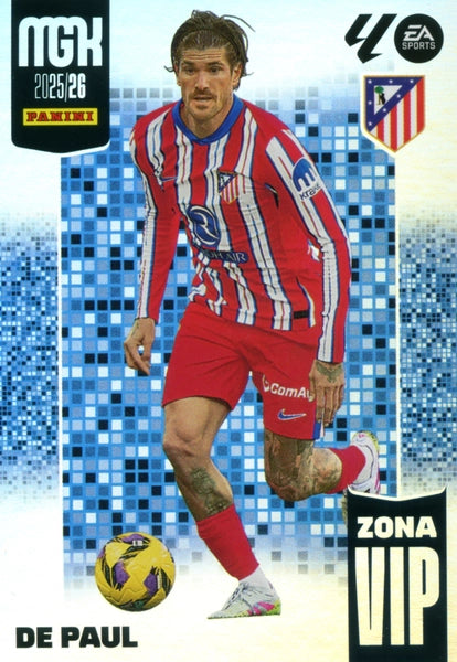 De Paul  -  Atlético de Madrid - Panini Megacracks - 2025-2026 - #393 - Zona Vip
