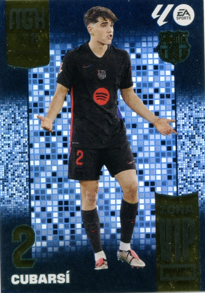 Cubarsí  -  FC barcelona - Panini Megacracks - 2025-2026 - #P392 - Zona Vip Power