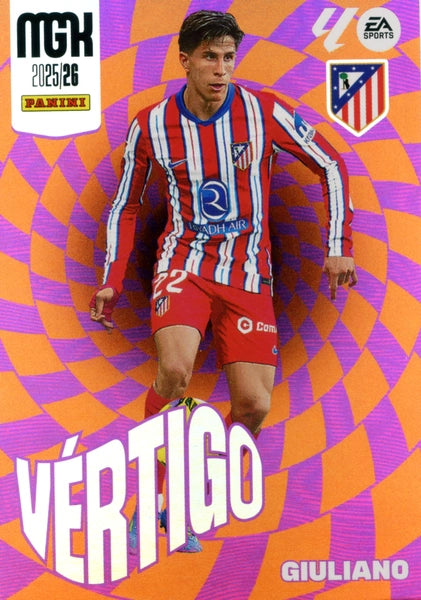 Giuliano  -  Atlético de Madrid - Panini Megacracks - 2025-2026 - #383 - Vértigo