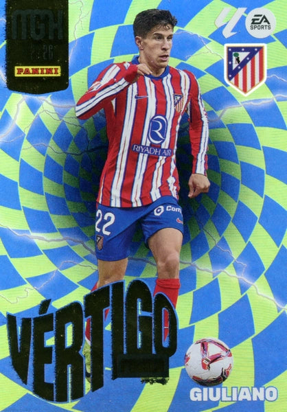 Giuliano  -  Atlético de Madrid - Panini Megacracks - 2025-2026 - #P383 - Vértigo Power