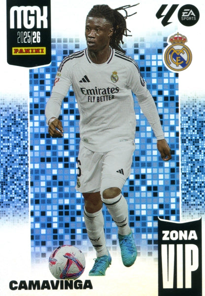 Camavinga  -  Real Madrid - Panini Megacracks - 2025-2026 - #391 - Zona Vip