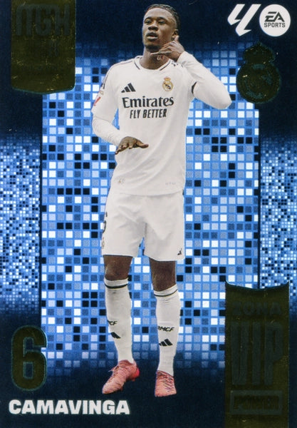 Camavinga  -  Real Madrid - Panini Megacracks - 2025-2026 - #P391 - Zona Vip Power