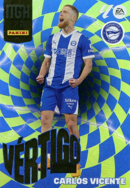Carlos Vicente  -  Deportivo Alavés  - Panini Megacracks - 2025-2026 - #P382 - Vértigo Power