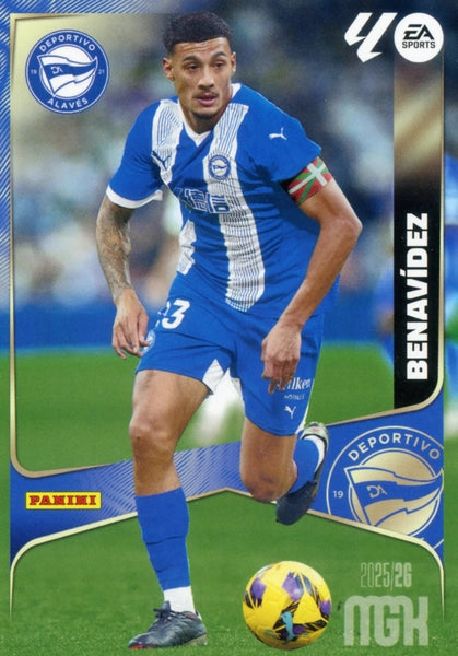 Benavídez - CD Alavés - Panini Megacracks - 2025-2026 - #027 - Basico