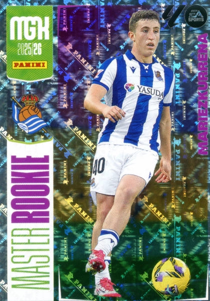 Mariezkurrena  -  Real Sociedad - Panini Megacracks - 2025-2026 - #417 - Master Rookie