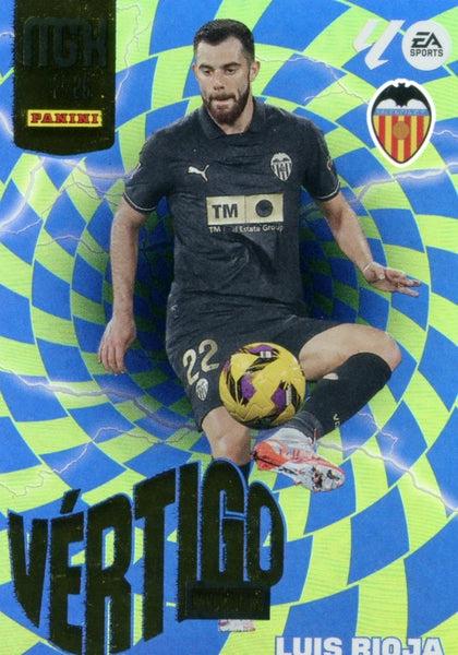 Luis Rioja  -  Valencia CF - Panini Megacracks - 2025-2026 - #P385 - Vértigo Power