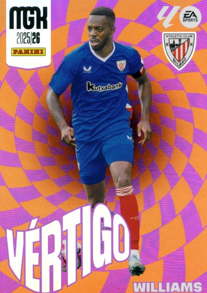 Iñaki Williams  -  Athletic Club - Panini Megacracks - 2025-2026 - #386 - Vértigo