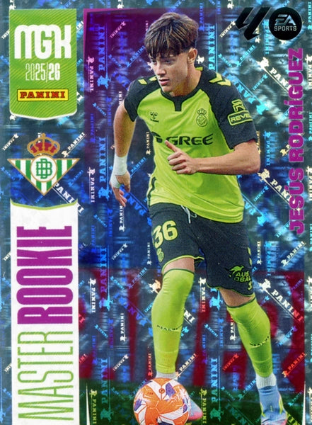 Jesús Rodríguez  -  Real Betis - Panini Megacracks - 2025-2026 - #415 - Master Rookie