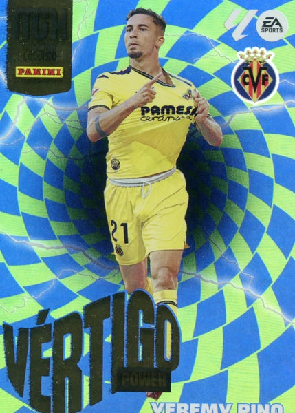 Yeremy Pino  -  Villarreal CF - Panini Megacracks - 2025-2026 - #P387 - Vértigo Power