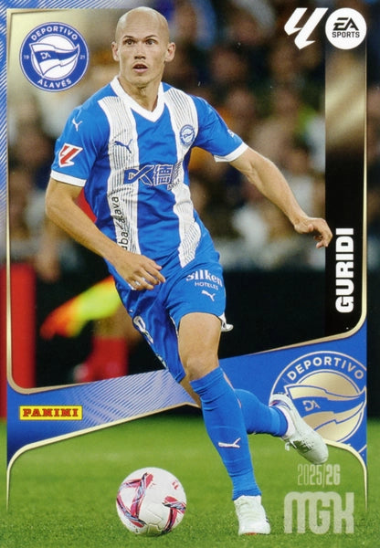 Guridi - CD Alavés - Panini Megacracks - 2025-2026 - #030 - Basico