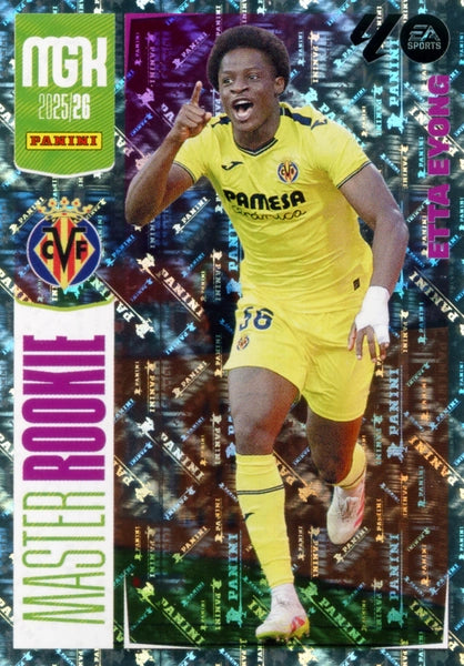 Etta Eyong - Villarreal FC - Panini Megacracks - 2025-2026 - #410 - Master Rookie