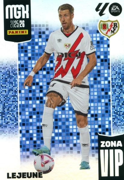 Lejeune  -  Rayo Vallecano - Panini Megacracks - 2025-2026 - #400 - Zona Vip