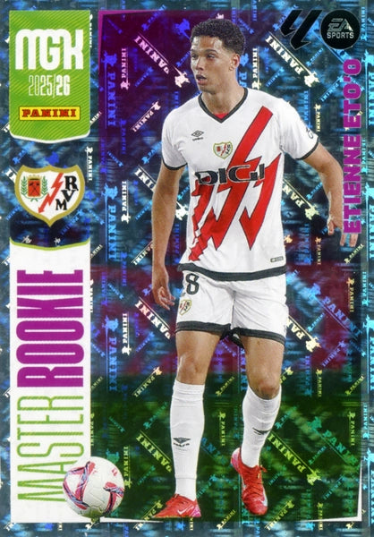 Etienne Eto'o  -  Rayo Vallecano - Panini Megacracks - 2025-2026 - #409 - Master Rookie