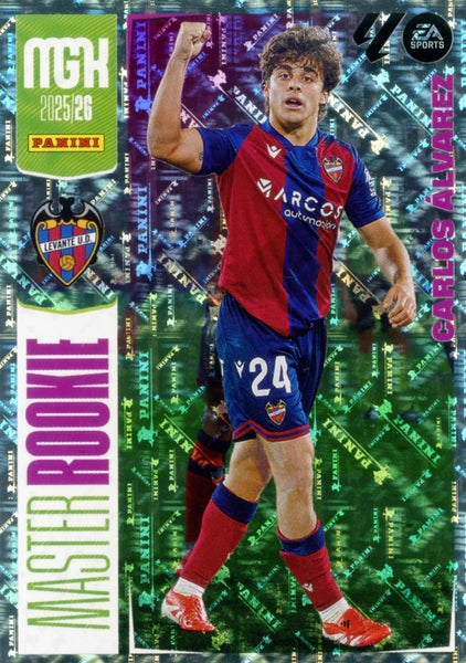 Carlos Álvarez  -  Levante UD - Panini Megacracks - 2025-2026 - #407 - Master Rookie