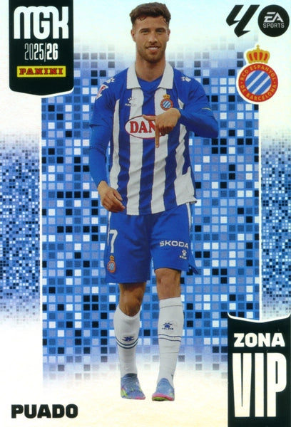 Puado  -  RCD Espanyol - Panini Megacracks - 2025-2026 - #403 - Zona Vip