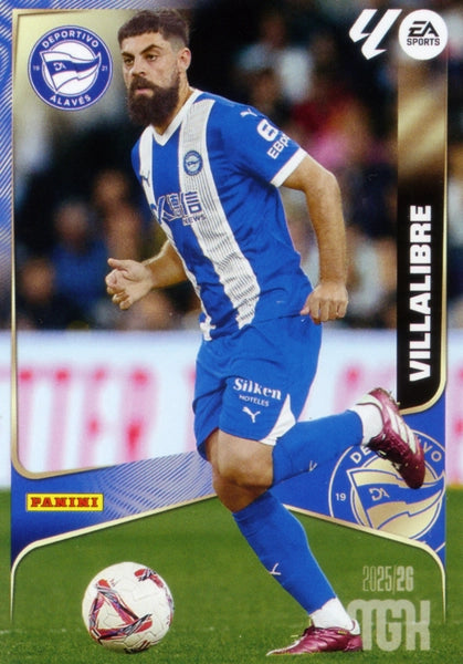 Villalibre - CD Alavés - Panini Megacracks - 2025-2026 - #036 - Basico