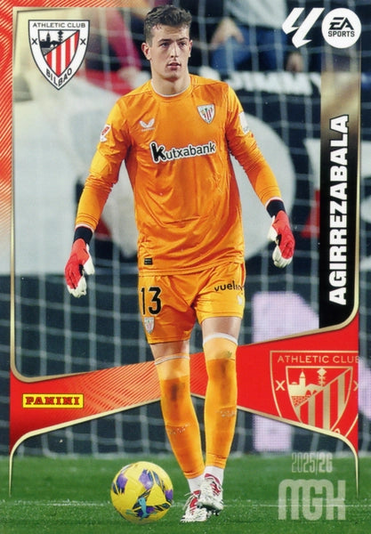 Agirrezabala - Athletic Club - Panini Megacracks - 2025-2026 - #039 - Basico