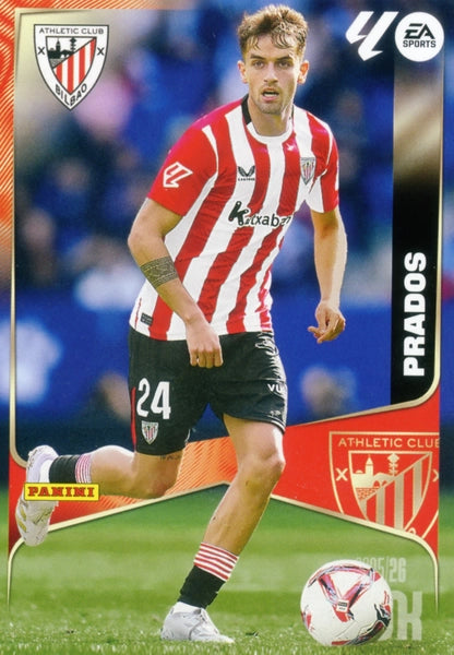 Prados - Athletic Club - Panini Megacracks - 2025-2026 - #047 - Basico