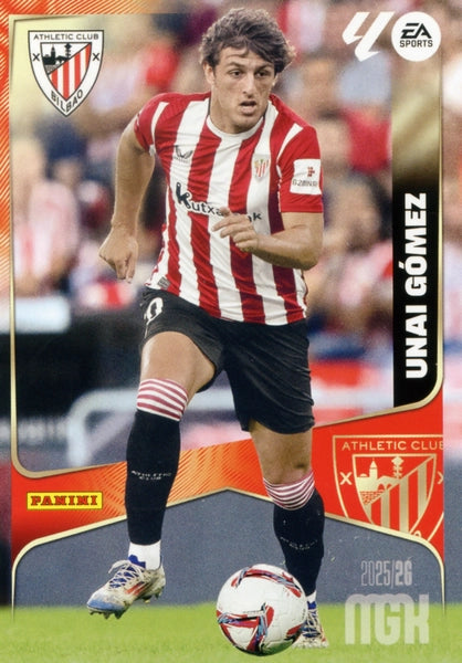 Unai Gómez - Athletic Club - Panini Megacracks - 2025-2026 - #049 - Basico