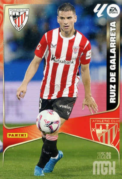 Ruiz de Galarreta - Athletic Club - Panini Megacracks - 2025-2026 - #048 - Basico