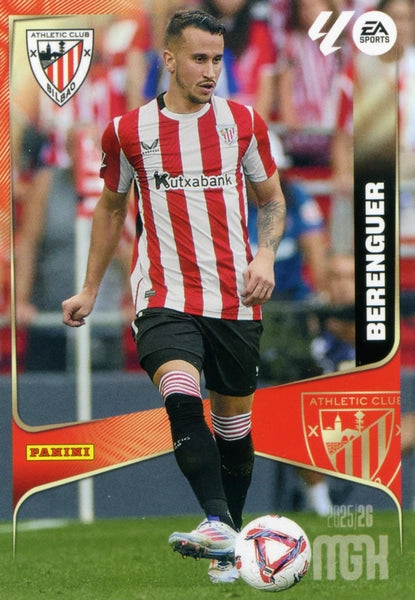 Berenguer - Athletic Club - Panini Megacracks - 2025-2026 - #052 - Basico