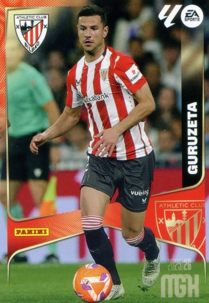 Guruzeta - Athletic Club - Panini Megacracks - 2025-2026 - #054 - Basico