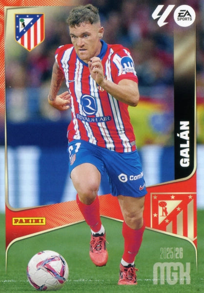 Galán - Atlético de Madrid - Panini Megacracks - 2025-2026 - #062 - Basico